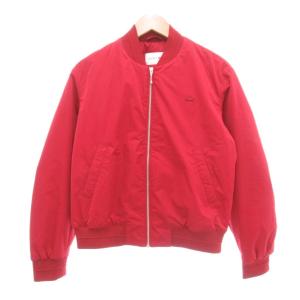 中綿 ジャケット ブルゾン 38 赤 レッド  ジップアップ /UO