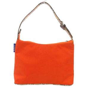 ハンドバッグ ワンハンドル ノバチェック オレンジ /AE