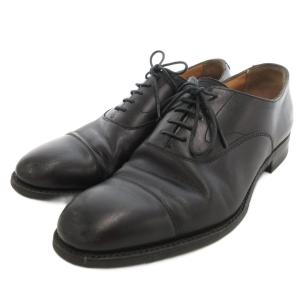 ALFRED ドレスシューズ オックスフォードシューズ ストレートチップ 内羽根 6 ブラック 12J1F