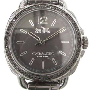 TATUM 腕時計 14502600 アナログウォッチ クォーツ ロゴ ラインストーン 黒 ブラック /AE