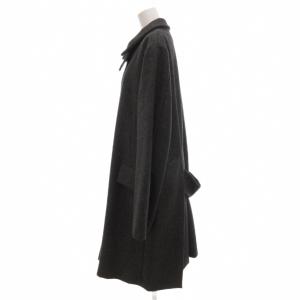 MARNI Winter Edition 2013 ステンカラーコート メルトン ウール ロング丈 46 グレー /UO