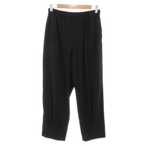 芽風 MEFU イージーパンツ スラックス スリムテーパード 38 黒 ブラック /AE