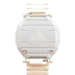 CASIO 美品 PROTRACK Hiker Line 腕時計 タフソーラー アナデジ ラバーバンド グレー系 PRJ-B001-7JF