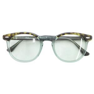 イーグルアイ サングラス アイウェア 度無し べっ甲柄 クリアフレーム 緑 グリーン RB5598F /AE