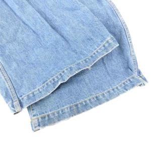 HYSTERIC GLAMOUR デニムパンツ ジーンズ ワイド ジップアップ ロゴ M ライトインディゴ /AE