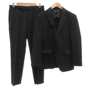 セットアップ スーツ テーラードジャケット パンツ シングル 2B 背抜き サイドベンツ センタープレス