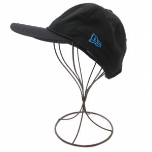 NEW ERA WWS パッカブルキャップ 帽子 ロゴ 刺繍 黒 ブラック /AE