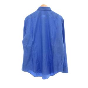 Berluti 24SS コットン シルク スクリット アンディ シャツ R43 ブルー