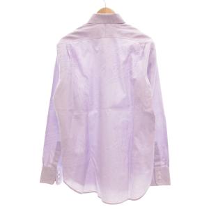 Berluti コットン スクリット アレッサンドロ シャツ ボタンダウン R40 ライラックカラー