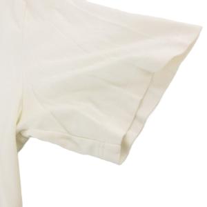 Berluti レザータブ Tシャツ 半袖 ロゴ L 白 /UO