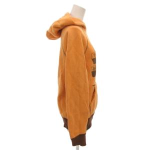 HYSTERIC GLAMOUR プルオーバーパーカー 長袖 F オレンジ 茶 ブラウン IMA NATURAL BORN HYSTERIC