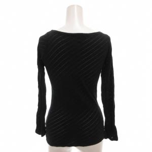 Hysterics Tシャツ ロンT カットソー 長袖 F 黒 ブラック ガールプリント /FF