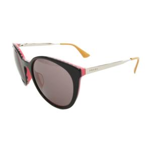 PRADA サングラス セルフレーム 5521 ブラック ピンク SPR17S-F /UO