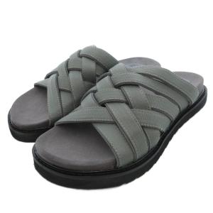 軽量 メッシュサンダル シューズ 50 カーキ グレー /UO