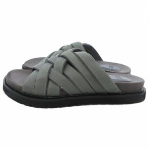 TAKEO KIKUCHI 軽量 メッシュサンダル シューズ 50 カーキ グレー /UO