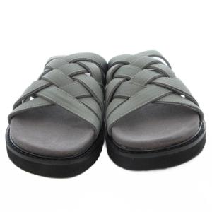 TAKEO KIKUCHI 軽量 メッシュサンダル シューズ 50 カーキ グレー /UO