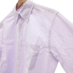 Brooks Brothers REGENT オックスフォードシャツ ボタンダウン 長袖 15-32 紫 パープル /UO