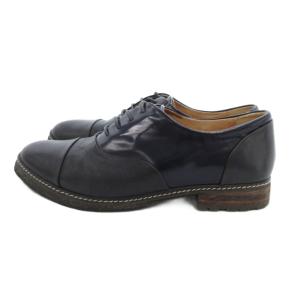 REGAL サドルシューズ レースアップ 23.5cm ネイビー ブラック NC5E F89E /UO