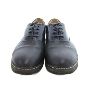 REGAL サドルシューズ レースアップ 23.5cm ネイビー ブラック NC5E F89E /UO