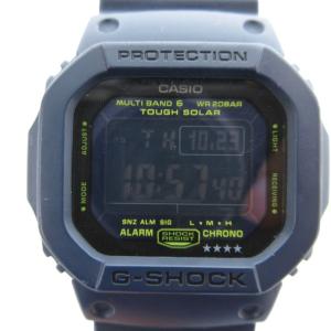 腕時計 タフソーラー デジタル ラバーバンド 紺 ネイビー GW-M5610NV /UO