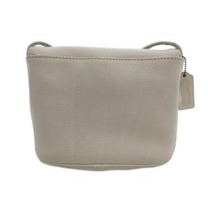 COACH オールド ショルダーバッグ 牛革 レザー アイボリー 4919 /UO