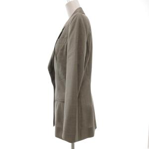 LOEWE テーラードジャケット シングル 2B ウール 38 グレー系 /UO