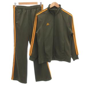 セットアップ Clima365 ジャージ トラックジャケット イージーパンツ 万国旗タグ 3ストライプス