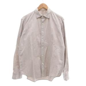 ジンバブエコットンのオックスフォード908レギュラーシャツ 長袖 4 ライトグレー /UO