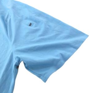 ON RUN ON CLOUDS PERFORMANCE-T ランニングシャツ Tシャツ 半袖 ロゴ L ブルー系