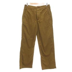 1201 U.S.Army Chino 41 チノパンツ ワイド ダブルステッチ 30 ベージュ /UO