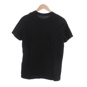 A/X ARMANI EXCHANGE Tシャツ 半袖 M 黒 ブラック ロゴ 刺繍 /UO