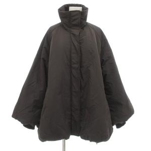 24AW 中綿ボリュームコート Aライン 1 モカ /UO