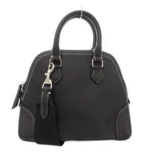 MILA OWEN MILAOWEN 美品 ワイドショルダーボストンバッグ F ハンドバッグ 2WAY フェイクレザー 黒 ブラック 09WGB231506