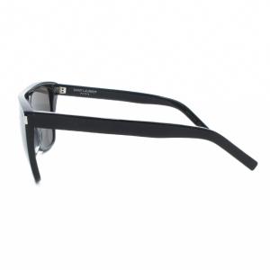 SAINT LAURENT PARIS サングラス 5913-145 アイウェア 度無し SL1/F COMBI フルリム 黒 ブラック /AEAA