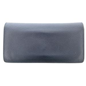 LOUIS VUITTON ポルトフォイユ ブラザ トリヨン オセアン 長財布 ウォレット ロゴ レザー 紺 ネイビー M58818