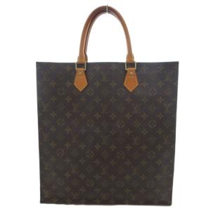 LOUIS VUITTON M51140 モノグラム サックプラ トートバッグ ブラウン