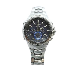 SEIKO Coutura 腕時計 電波ソーラー SSG009 黒文字盤 クロノグラフ デイト