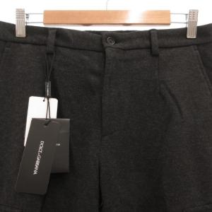 DOLCE&GABBANA ストレッチ レーヨンナイロン ジャージー カーゴパンツ 46
