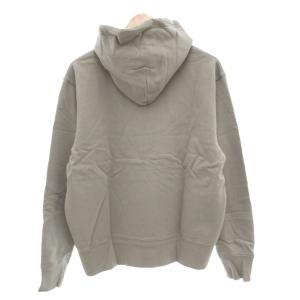 ALPHA INDUSTRIES タグ付き パーカー フーディ L プルオーバー 長袖 ロゴ カーキ /AE