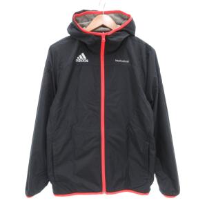 タグ付き freefootball パーカー フーディ L ジップアップ フリース ロゴ刺繍 グレー 黒