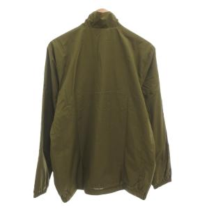 adidas タグ付き ESSENTIALS ベーシックウインドブレーカージャケット L ジップアップ 裏起毛 カーキ