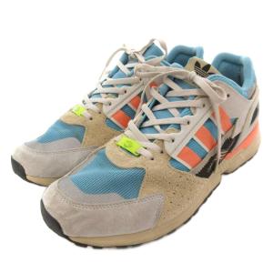 adidas コンソーシアム ZX10000 スニーカー 28cm シューズ ローカット ロゴ トレフォイル マルチカラー