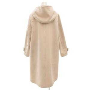 MACPHEE 21AW ウールメルトン ダッフルコート 36 ロング フード 白 ホワイト 12-08-15-08301