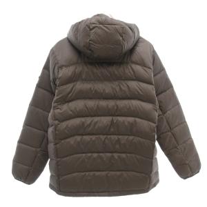 Eddie Bauer EddieBauer タグ付き Bio Down 650 FILL ダウンジャケット M リバーシブル 2WAY フード シップアップ