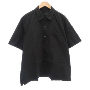 24SS HIGH TWISTED LIGHT TWILL S/S OPEN COLLAR SHIRT