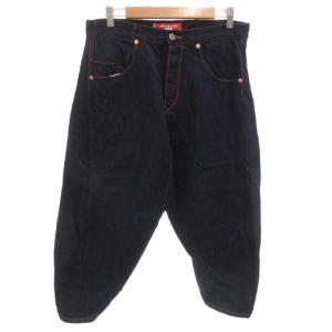 ×Levi’s コラボ サルエルデニムパンツ M 再構築 チェック
