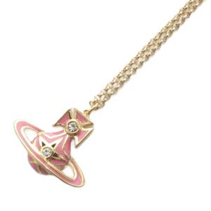 BRI SBASRELORB オーブネックレス ピンク ゴールドカラー