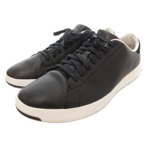 グランドプロ テニス スニーカー 9.5 27cm シューズ ローカット 黒 ブラック C22583 /AE