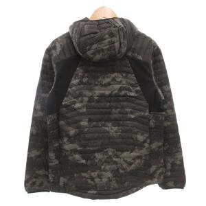 Eddie Bauer EddieBauer タグ付き PERTEX FA MICROTHERM 2.0 フーデット ダウンジャケット M ジップフライ