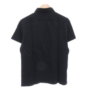 GUY ROVER SHIPS ポロシャツ 半袖 L 無地 刺繍 紺 ダークネイビー /AE